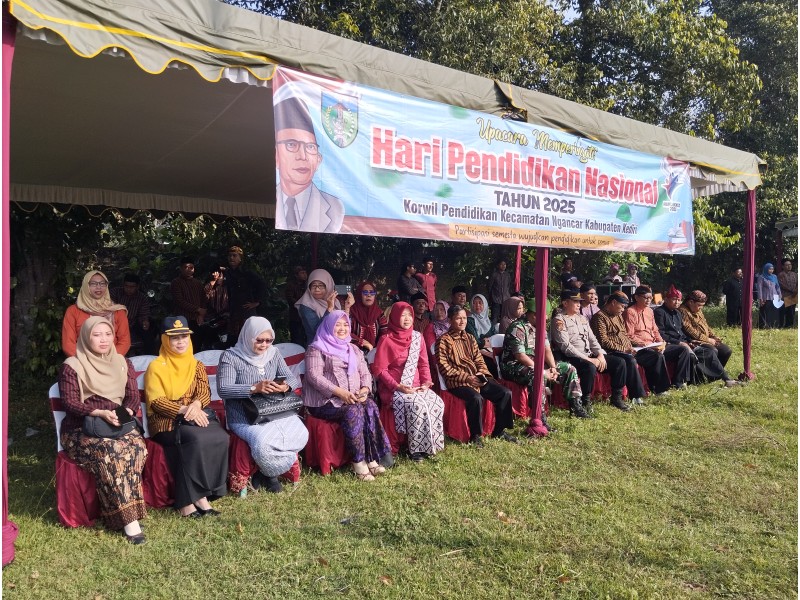 Hardiknas 2025 Semarak Upacara dan Kebhinekaan di Ngancar