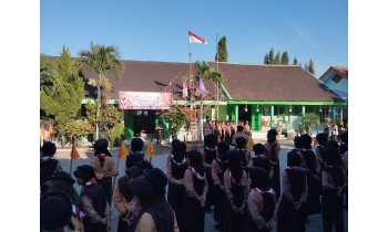 Gugus Depan 21.63/21.64 Memeringati Hari Pramuka ke 64, Adakan Lomba Tingkat 1 