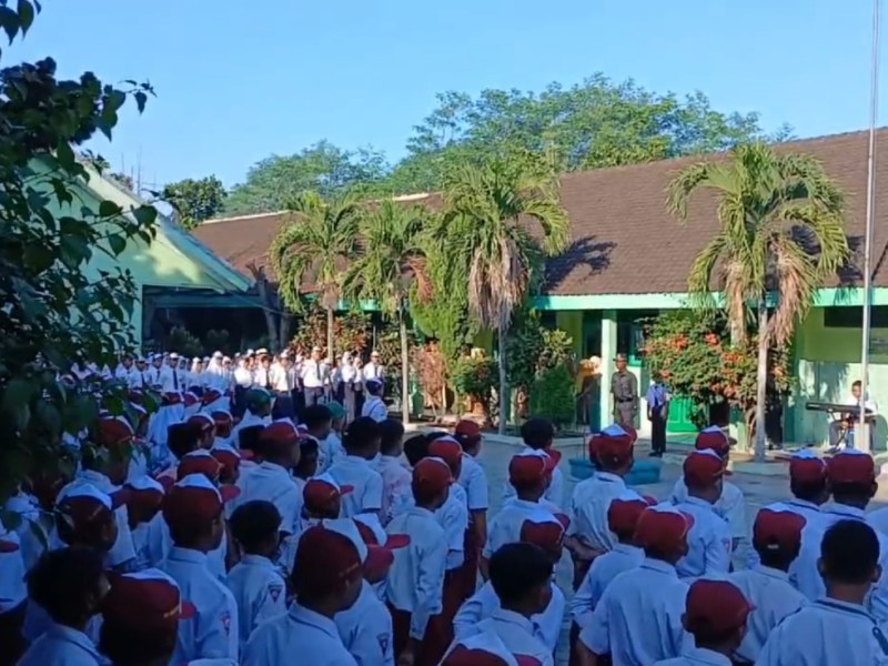 Masa Pengenalan Lingkungan Sekolah (MPLS) SMP Negeri 2 Ngancar Tahun Ajaran 2024-2025 Resmi Dibuka