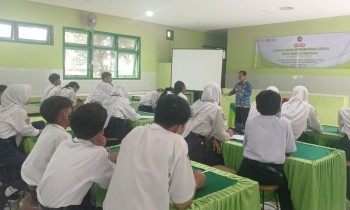 Latihan Dasar Kepemimpinan (LDK) OSIS SMP Negeri 2 Ngancar Cetak Pemimpin Masa Depan