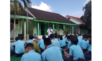 SMP Negeri 2 Ngancar Gelar Doa Bersama Jelang Ramadhan, Dukung Iklim Aman dan Kondusif di Kabupaten Kediri