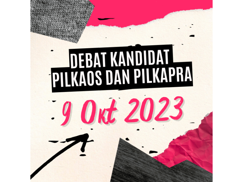 Debat Kandidat Pilkaos dan Pilkapra