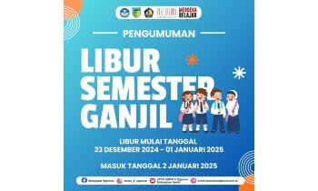 Pengumuman Libur Semester Ganjil 2024